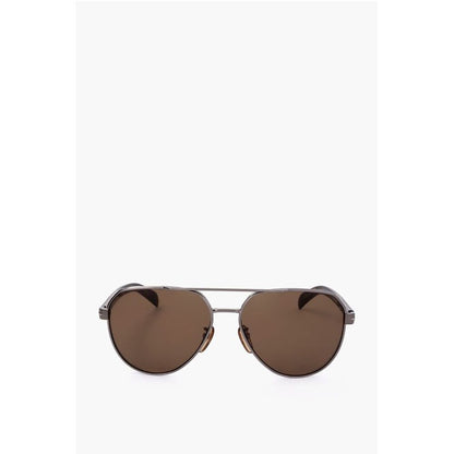 David Beckham Aviator Sunglasses with Metal Frame
