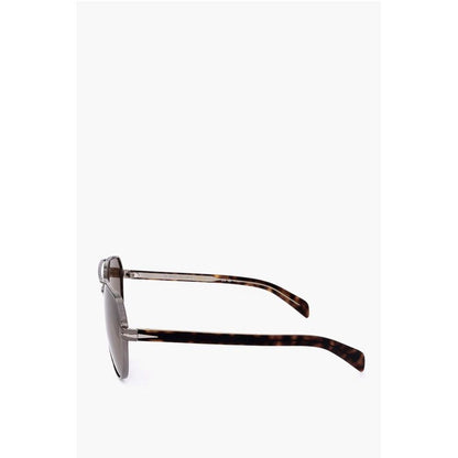 David Beckham Aviator Sunglasses with Metal Frame