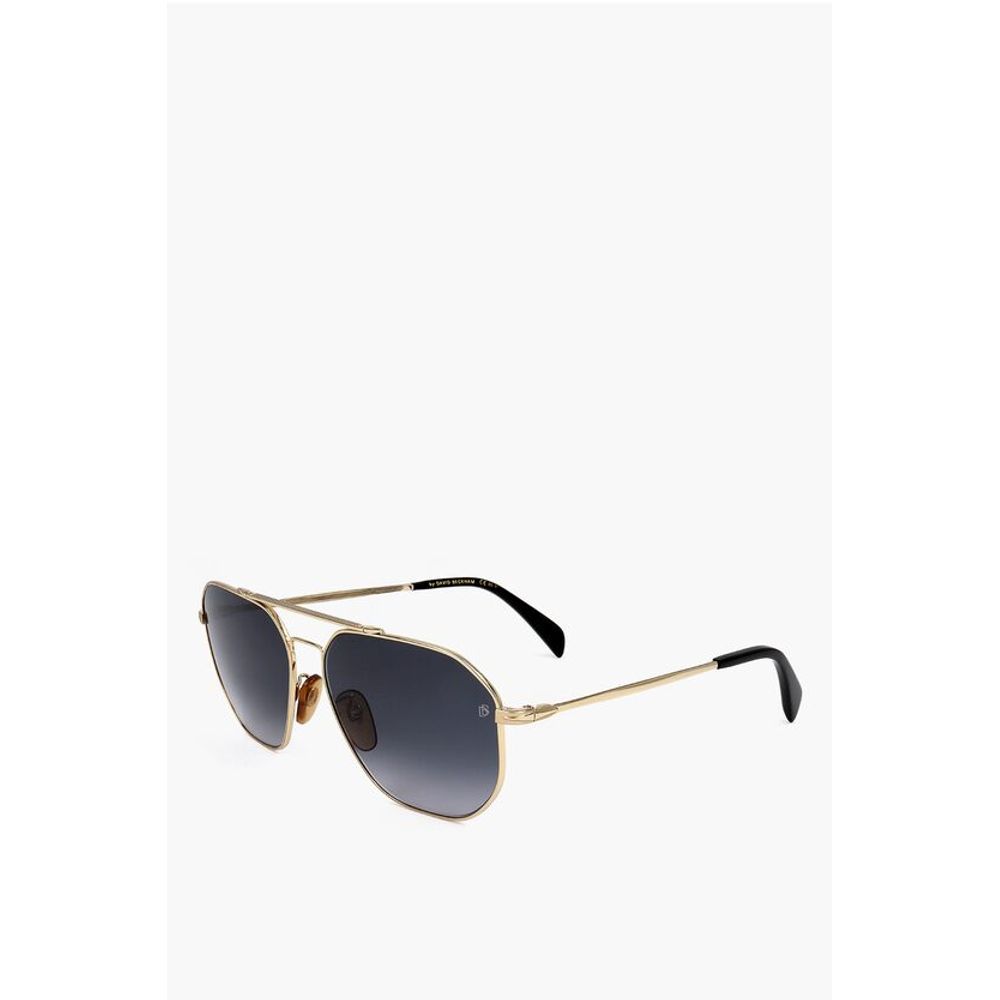 David Beckham Aviator Sunglasses with Gradient Lenses