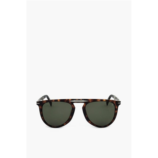 David Beckham Tortoiseshell Pantos Sunglasses with Straight Bridge