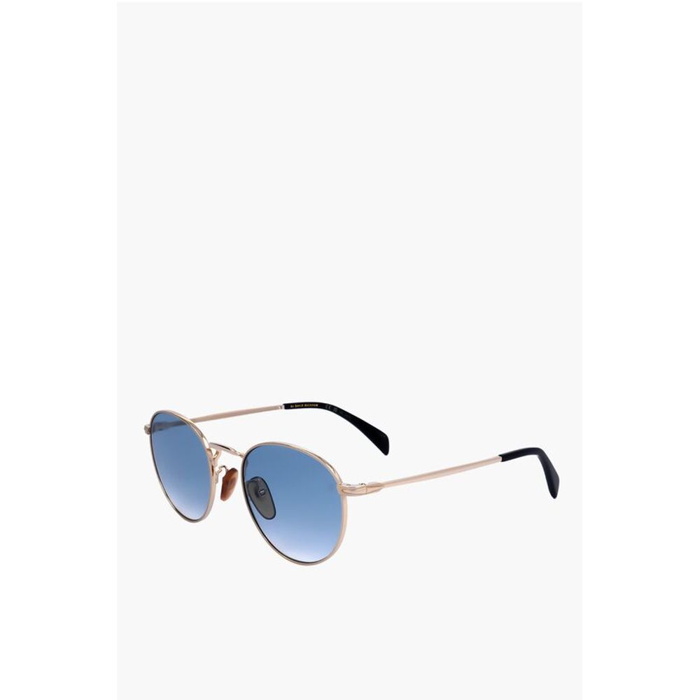 David Beckham Metal-framed Sunglasses with Gradient Lenses