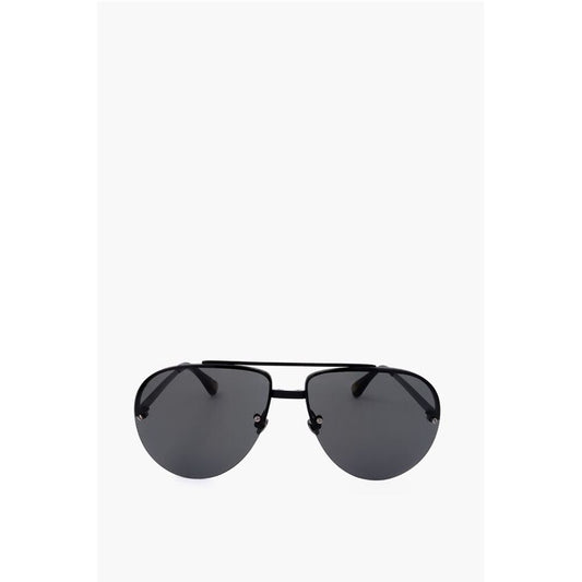 Linda Farrow ANN DEMEULEMEESTER Aviator Sunglasses with Metal Frame