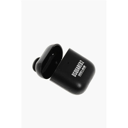 Dsquared² Solid Color Airpods Case with Contrasting Logo