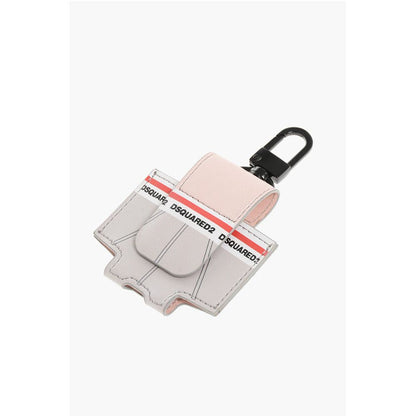 Dsquared² Faux Leather Airpods Case with Logoed Trim
