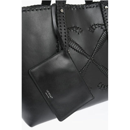 Off-White Braided Leather DAY OFF WEAVING Weekend Bag