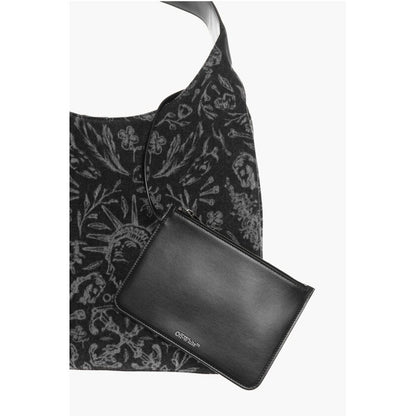 Off-White Printed METROPOLITAN Hobo Bag