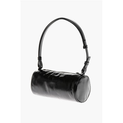 Off-White Leather TORPEDO Mini Bag with Silver Tone Logo
