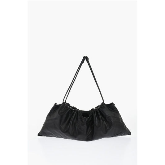 Dsquared² Leather Handbag with Drawstring