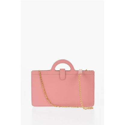 Marni Leather Shoulder Bag with Internal Card-Sized Compartments