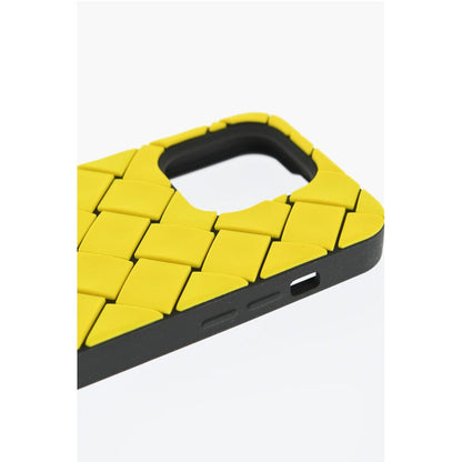 Bottega Veneta Two-Tone Braided Pattern Iphone 14 Pro Case