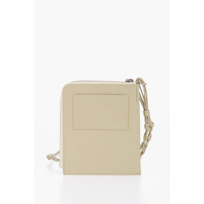 Jil Sander Leather Crossbody Wallet