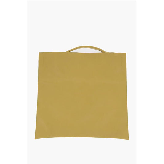 Jil Sander Leather Shopping Bag with Inner Pocket