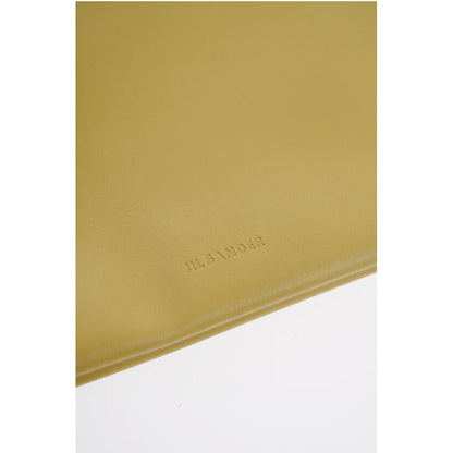 Jil Sander Leather Shopping Bag with Inner Pocket