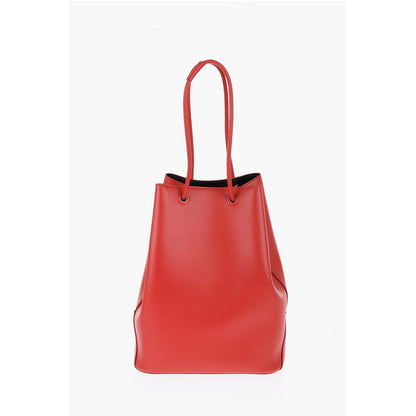 Jil Sander Leather Tote Bag with Card Shaped Inner Pockets