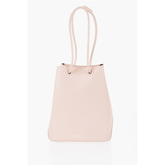 Jil Sander Leather Shopping Bag with Adjustable Handles