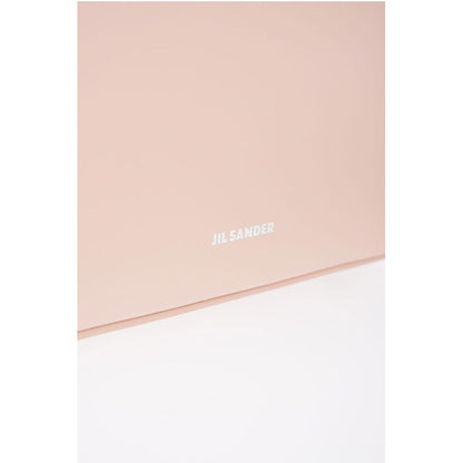 Jil Sander Leather Shopping Bag with Adjustable Handles