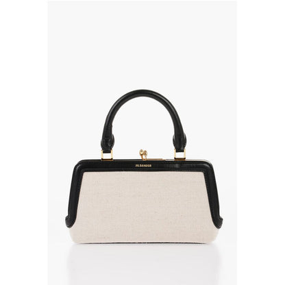 Jil Sander Canvas Minibag with Removable Shoulder Strap