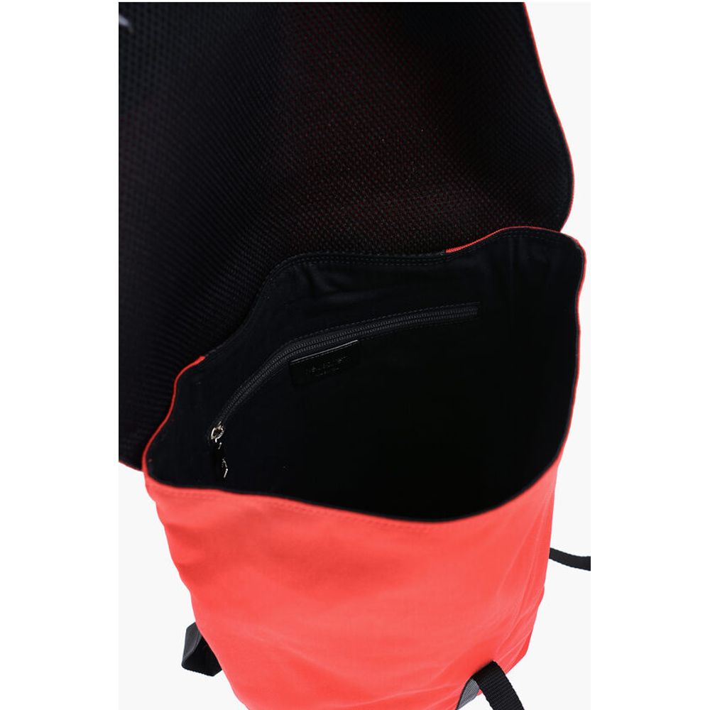 Neil Barrett Two-Tone CITY FLAP Nylon Backpack