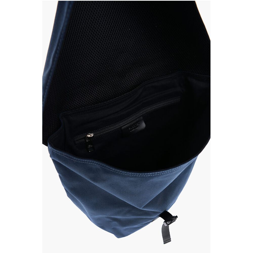Neil Barrett Two-Tone Nylon CITY FLAP Backpack