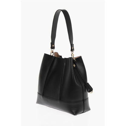 Testoni Leather LINDA Shoulder Bag with Matching Pouch