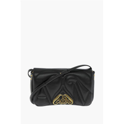 Alexander McQueen Quilted SEAL Bag with Removable Shoulder Strap