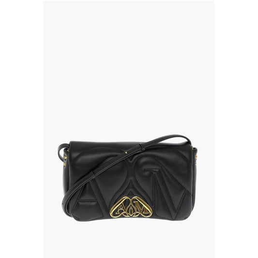 Alexander McQueen Quilted SEAL Bag with Removable Shoulder Strap
