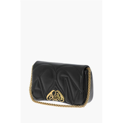 Alexander McQueen Quilted SEAL Bag with Removable Shoulder Strap