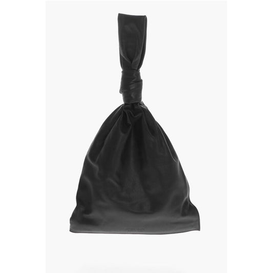 Bottega Veneta Leather TWIST Handbag with Knot Detail