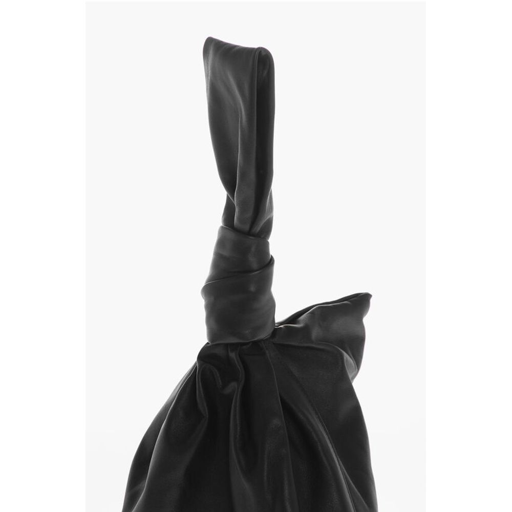 Bottega Veneta Leather TWIST Handbag with Knot Detail
