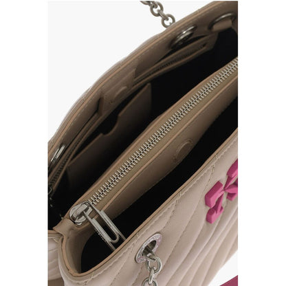 Off-White Quilted Leather JACKHAMMER Tote Bag with Contrasting Details