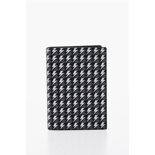 Neil Barrett All Over Logo Leather Wallet