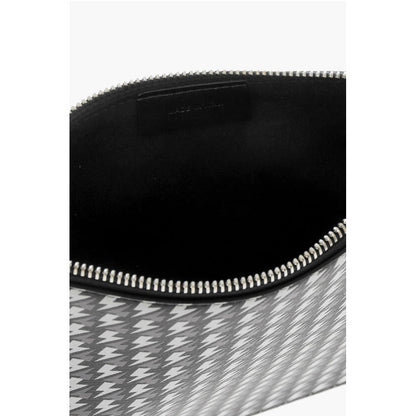 Neil Barrett All-Over Logo Leather Pouch