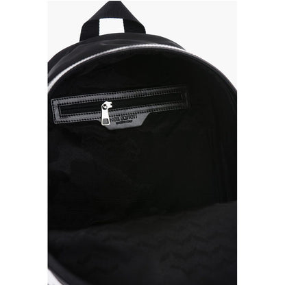 Neil Barrett Fabric FAIR-ISLE THUNDERBOLT Backpack