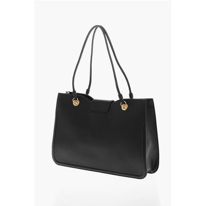 Moschino LOVE MOSCHINO Faux Leather Tote Bag with Golden Closure