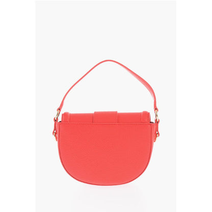Versace JEANS COUTURE Texture Faux Leather Shoulder Bag with Maxi Go