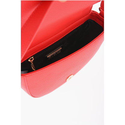 Versace JEANS COUTURE Texture Faux Leather Shoulder Bag with Maxi Go