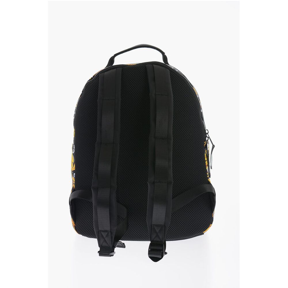 Versace JEANS COUTURE Baroque Patterned Fabric Backpack