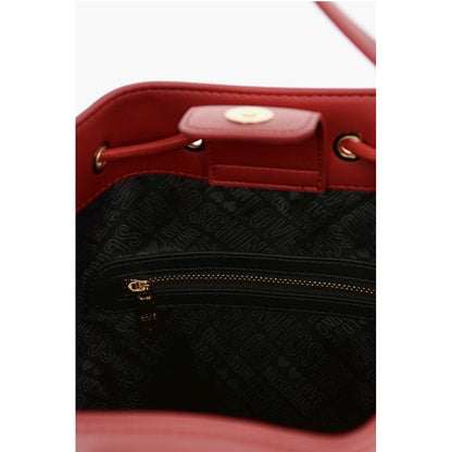 Moschino LOVE Bucket Bag with Braided Rope