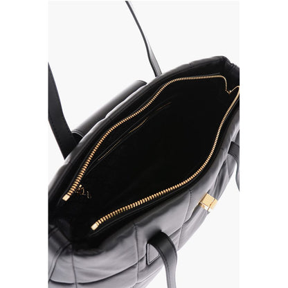 Moschino LOVE Faux Leather Padded Tote Bag