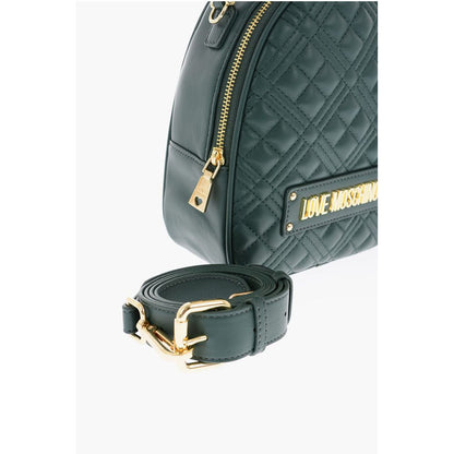 Moschino LOVE quilted faux leather bag with removable shoulder strap