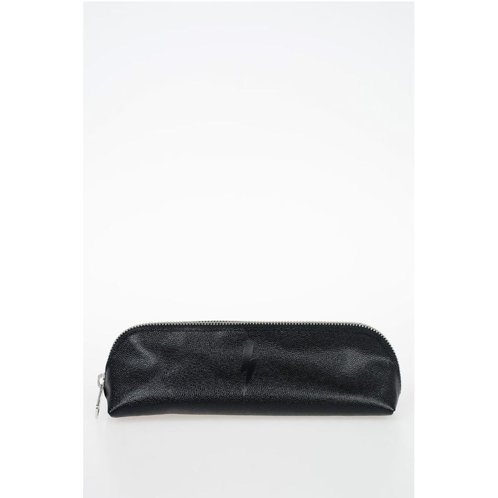 Neil Barrett Leather THUNDERBOLT Pen Case