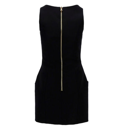 Balmain Black Wool Women's Dress