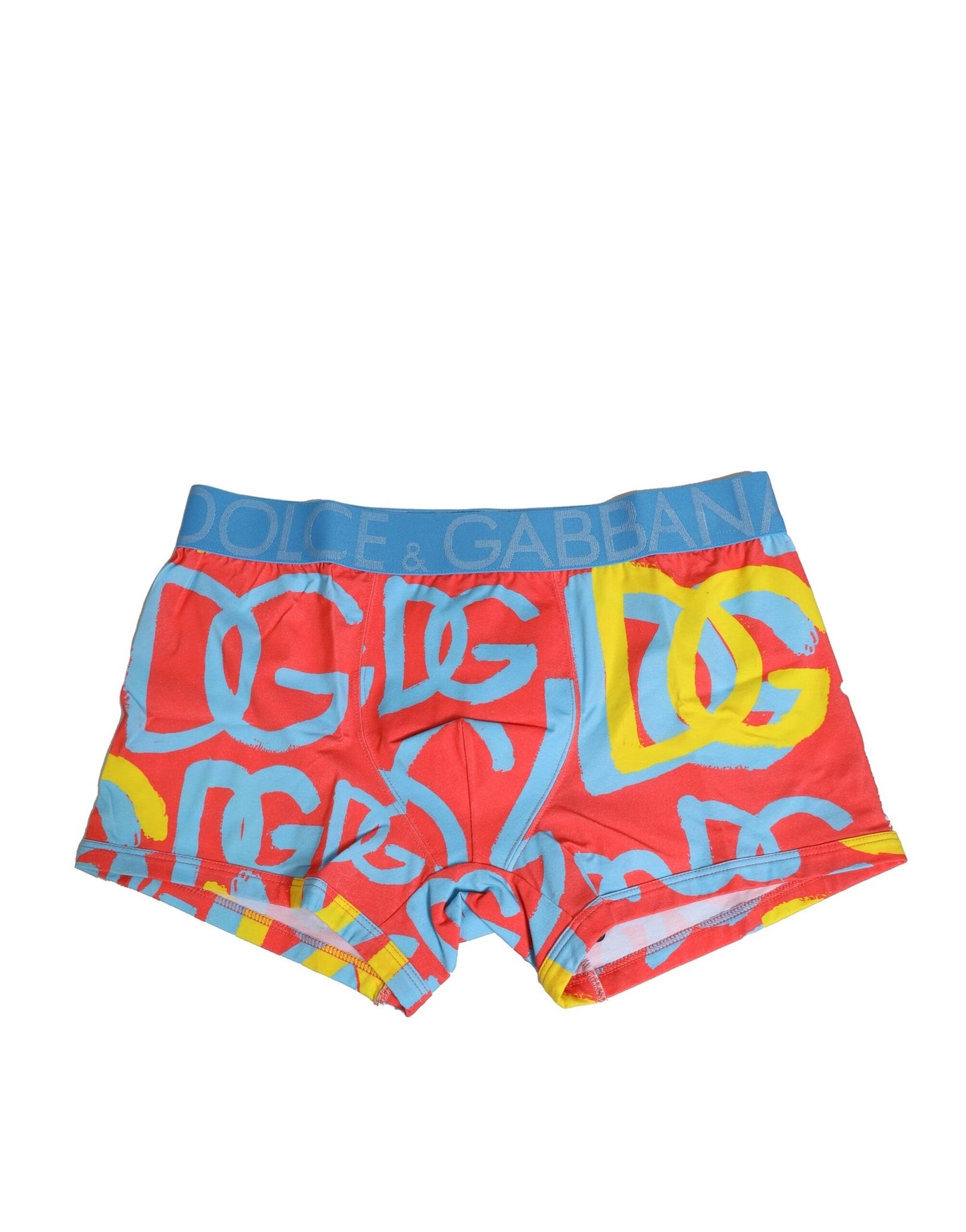 Dolce & Gabbana Multicolor Cotton Logo Print Boxer Underwear