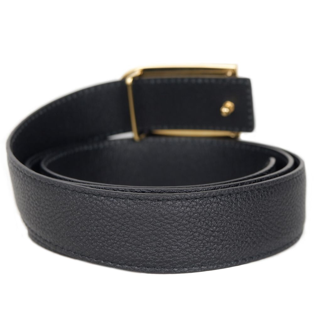 Dolce & Gabbana Black Calfskin Belt