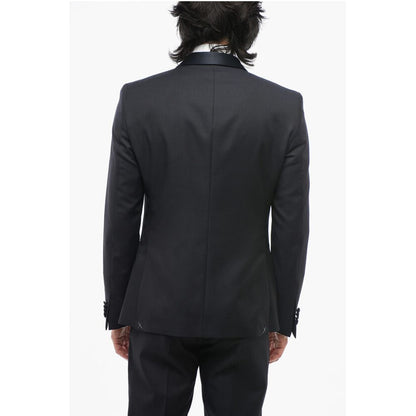 Corneliani CC COLLECTION 2-Piece RESET Suit with Satin Shawl Lapel