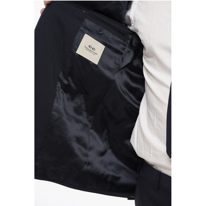 Corneliani CC COLLECTION Stretch Wool REFINED Suit with Notch Lapel