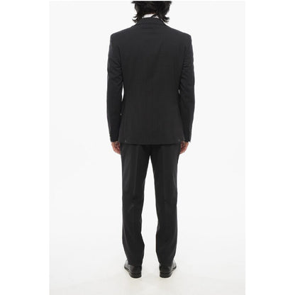 Corneliani CC COLLECTION DIstrict Check REFINED Virgin Wool Suit