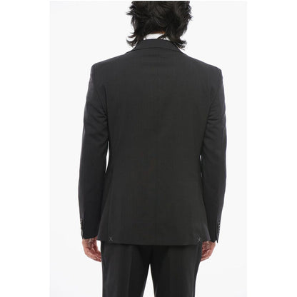 Corneliani CC COLLECTION DIstrict Check REFINED Virgin Wool Suit
