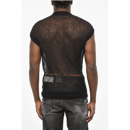 Dsquared² Sleeveless Lightweight Crew-neck Sweater