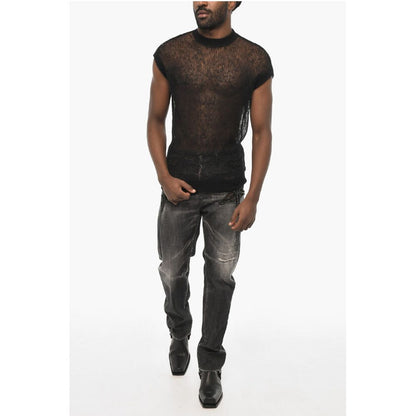 Dsquared² Sleeveless Lightweight Crew-neck Sweater